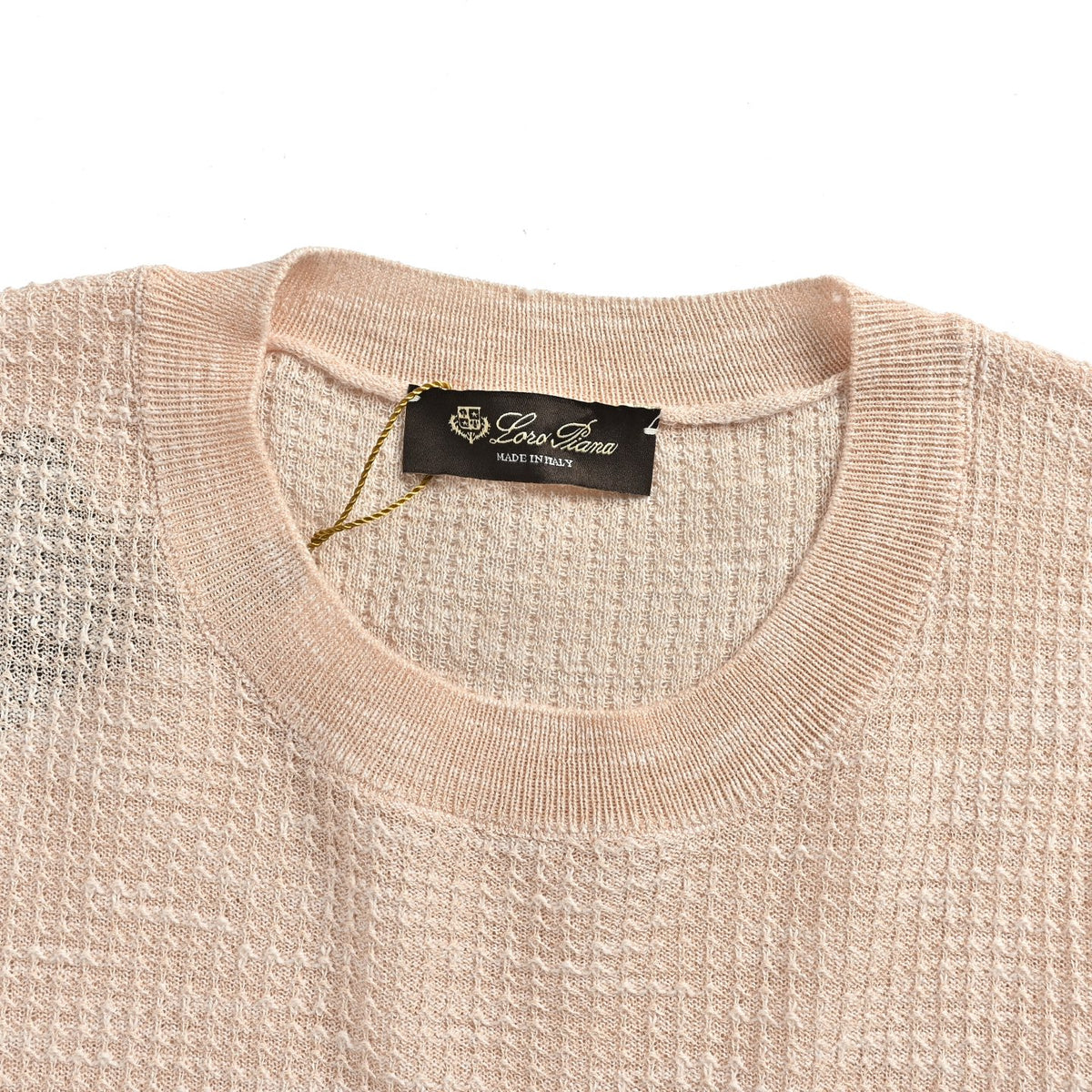 Loro Piana/LP floral gauze short sleeves