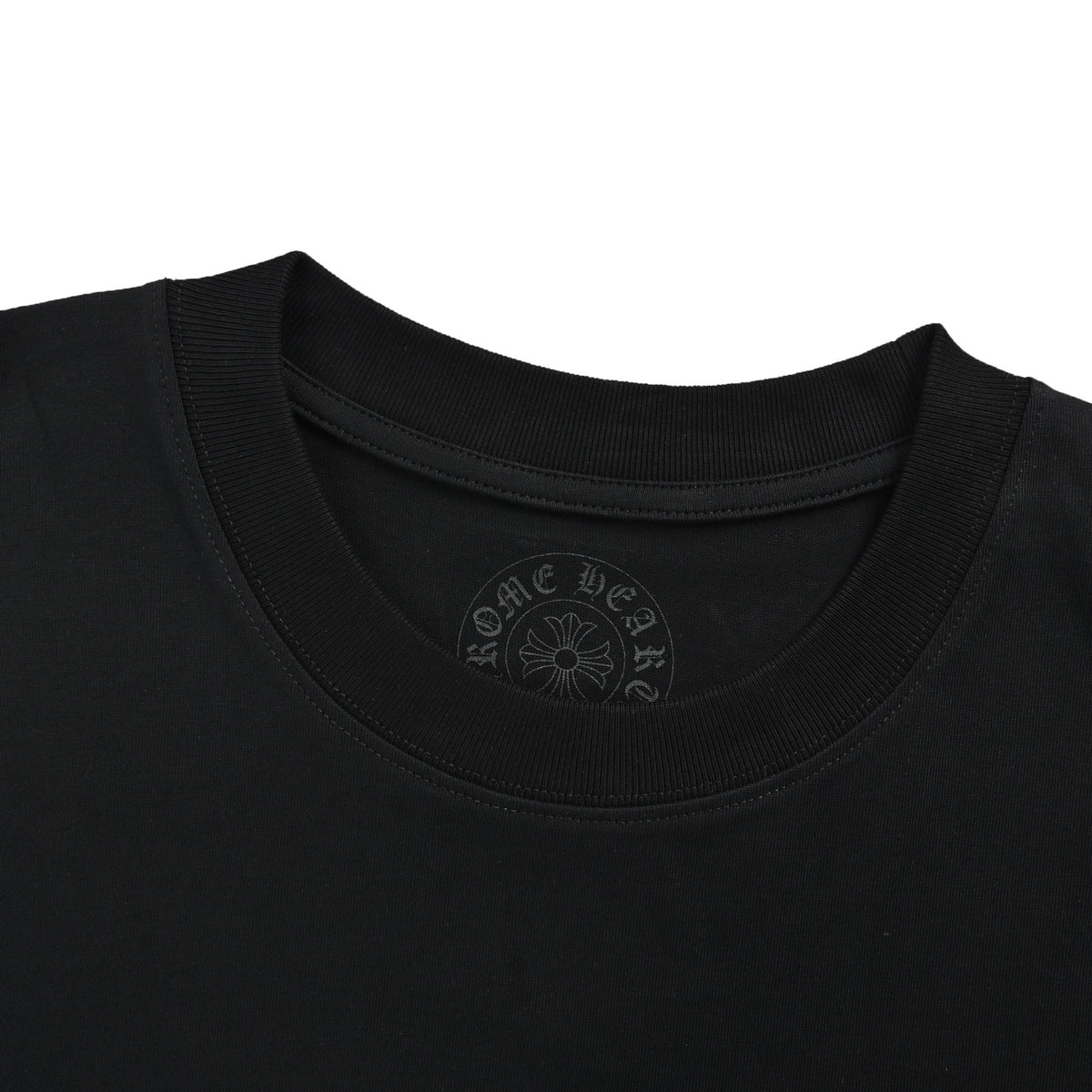 Chrome Hearts/Chrome Heart cross printed short sleeves on the back