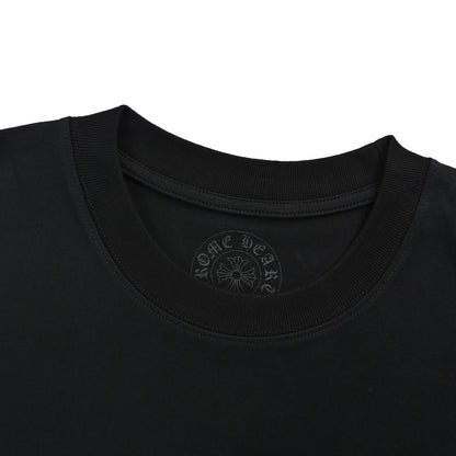 Chrome Hearts/Chrome Heart cross printed short sleeves on the back