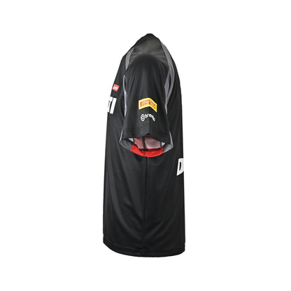 Supreme Ducati co-branded silicone laminated lettering jersey short sleeves