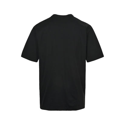 SAINT LAURENT SLP small solid color logo short sleeves