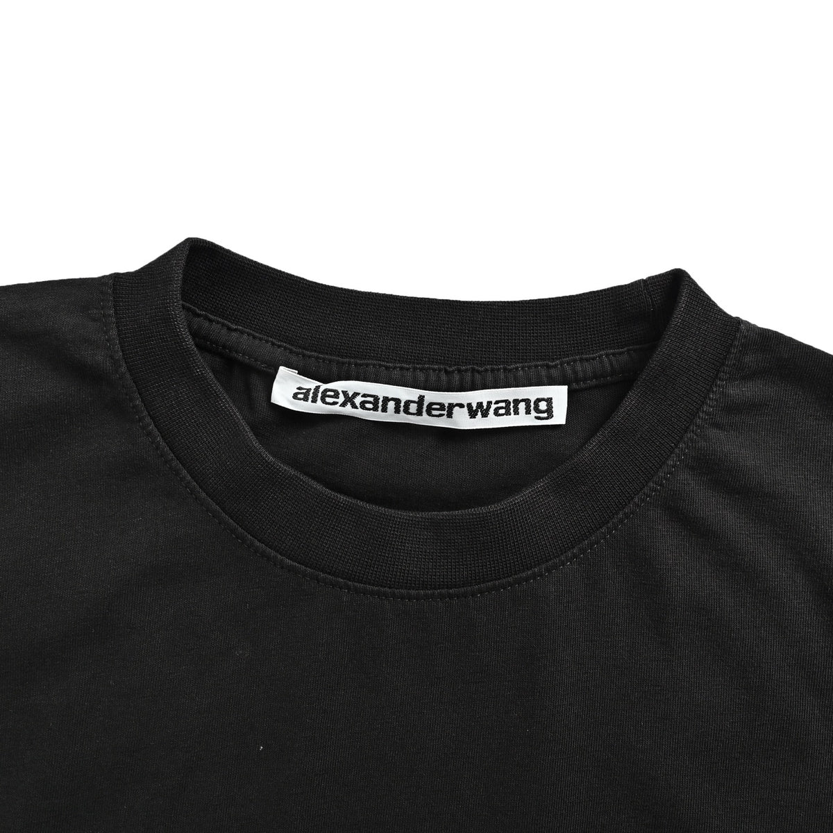 Alexander Wang logo overprint washed short sleeves