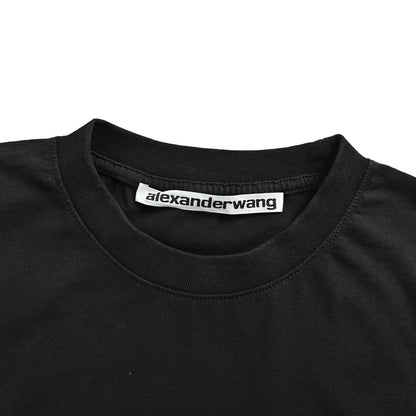 Alexander Wang logo overprint washed short sleeves