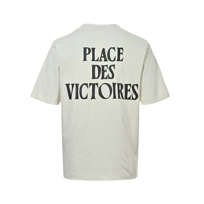 Ami Paris small heart letter print short sleeves