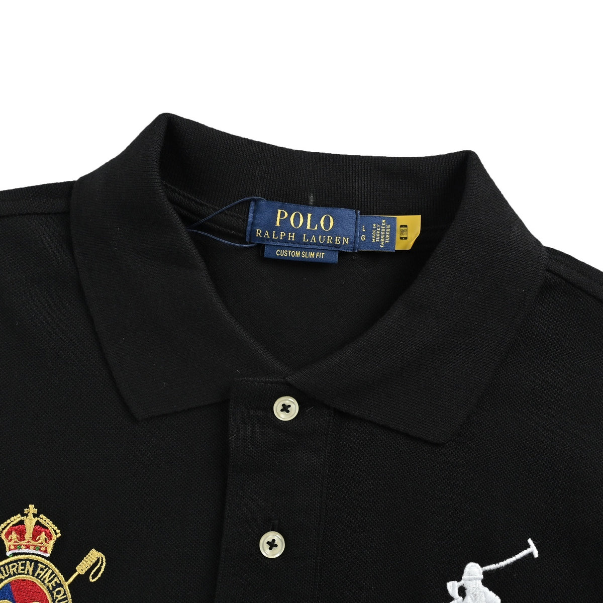 Ralph Lauren large logo embroidered Polo short sleeves