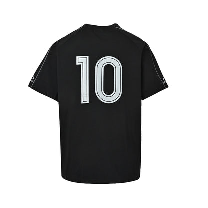 Balenciaga reflective letter logo embroidered short sleeves