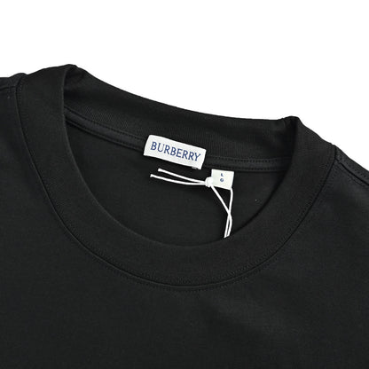 Burberry love embroidered short sleeves