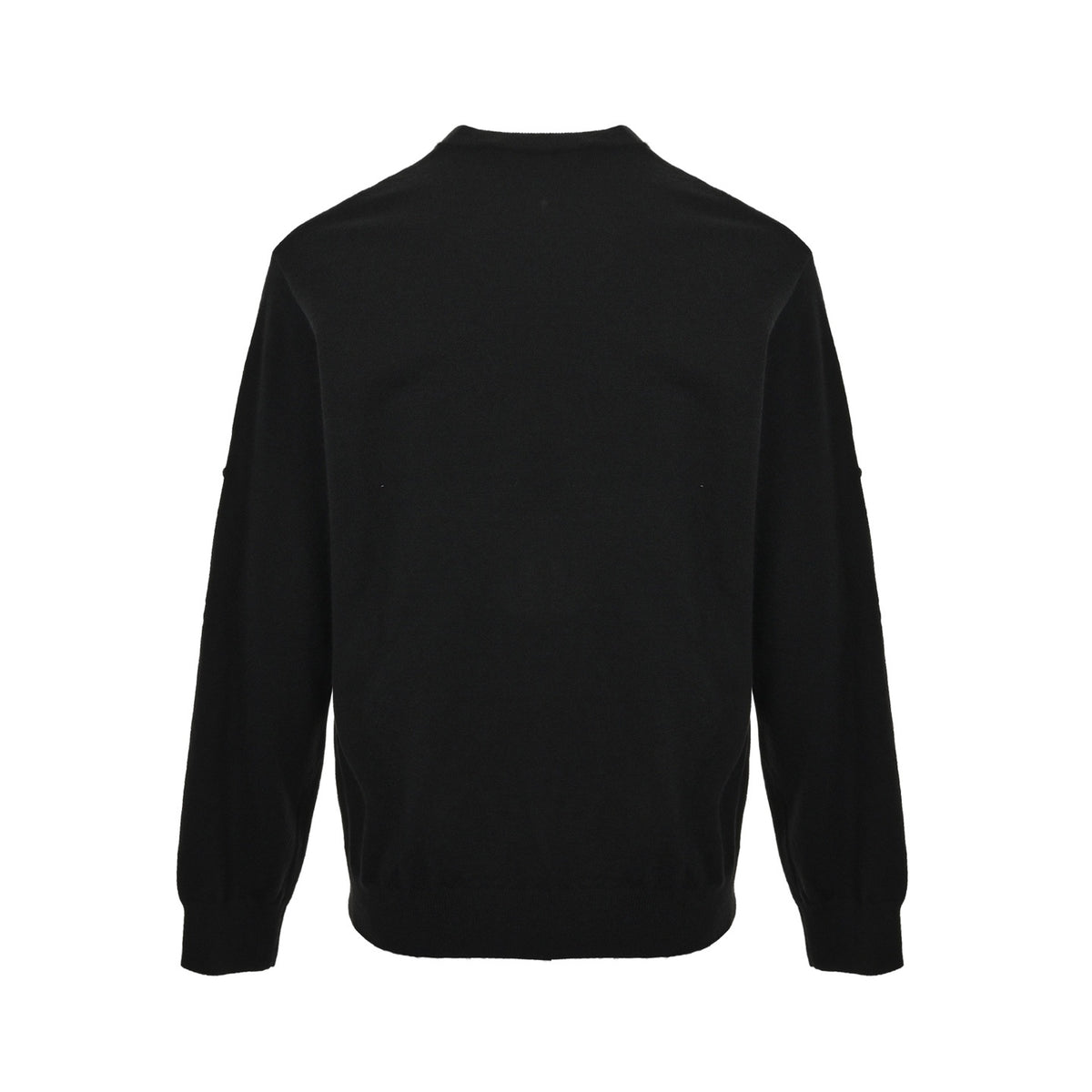 Balenciaga/Balanciaga 25Fw metal nameplate wool crew neck sweater