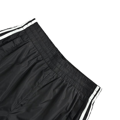 Balenciaga & Adidas co-branded clover embroidered web shorts