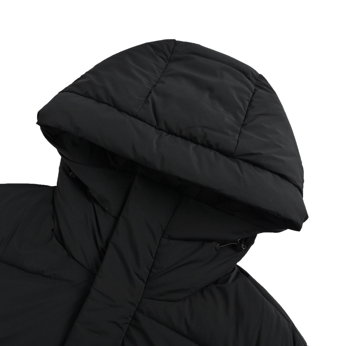 Moncler/Mask 25Fw chest letter hooded down jacket