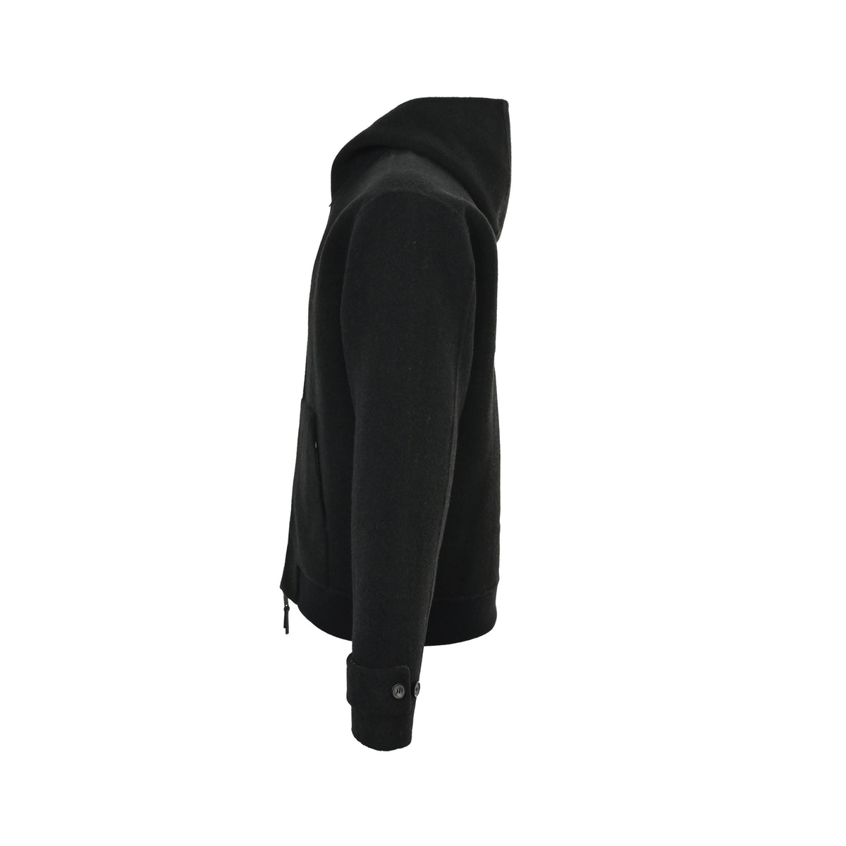 Burberry reversible wool hooded jacket