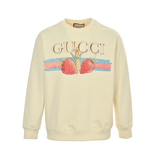 Gucci 24Fw fun cartoon print crew neck sweatshirt