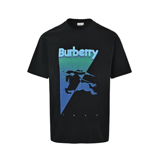 Burberry patchwork war horse print short sleeves