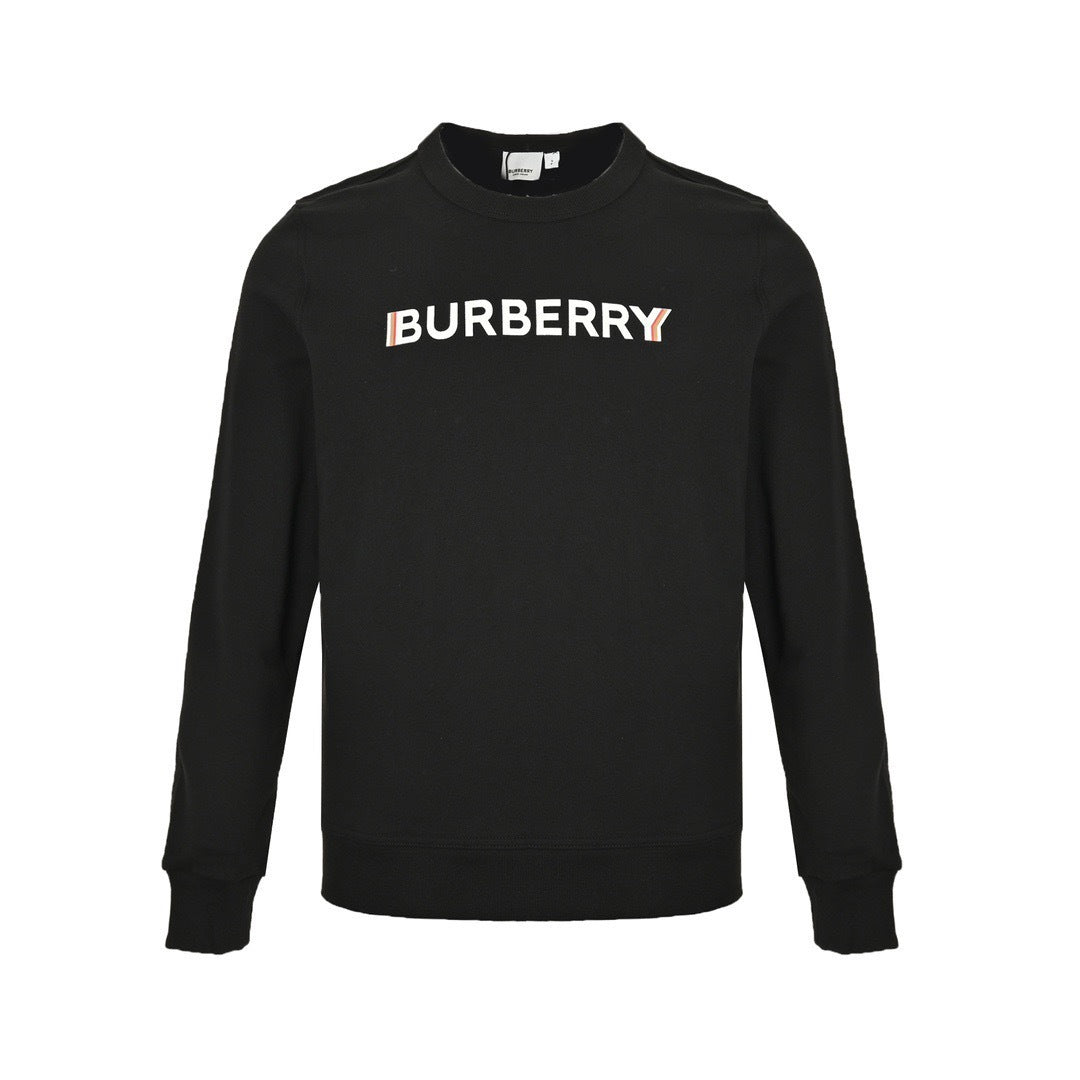 Burberry classic ghost letter print crew neck sweatshirt