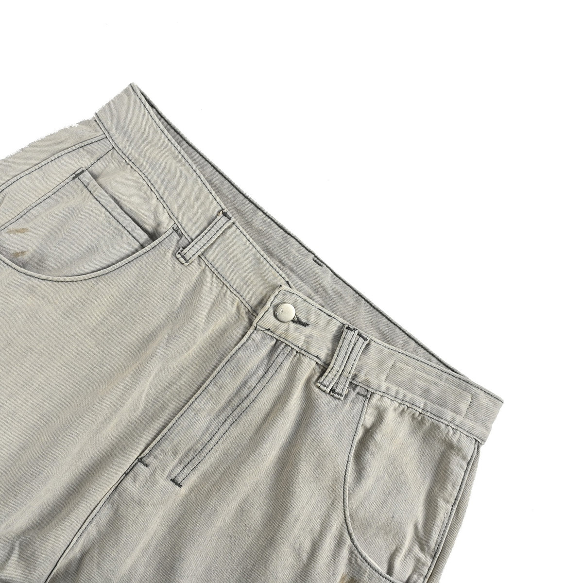 ANCELLM 25ss AC heavy wash washed ink jeans