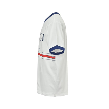 Gucci 1921 Bellman logo printed short sleeves