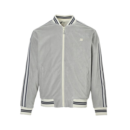 Celine Arc de Triomphe embroidered striped suit jacket