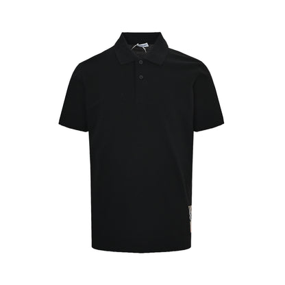 Burberry 25ss hem war horse patch Polo short sleeves