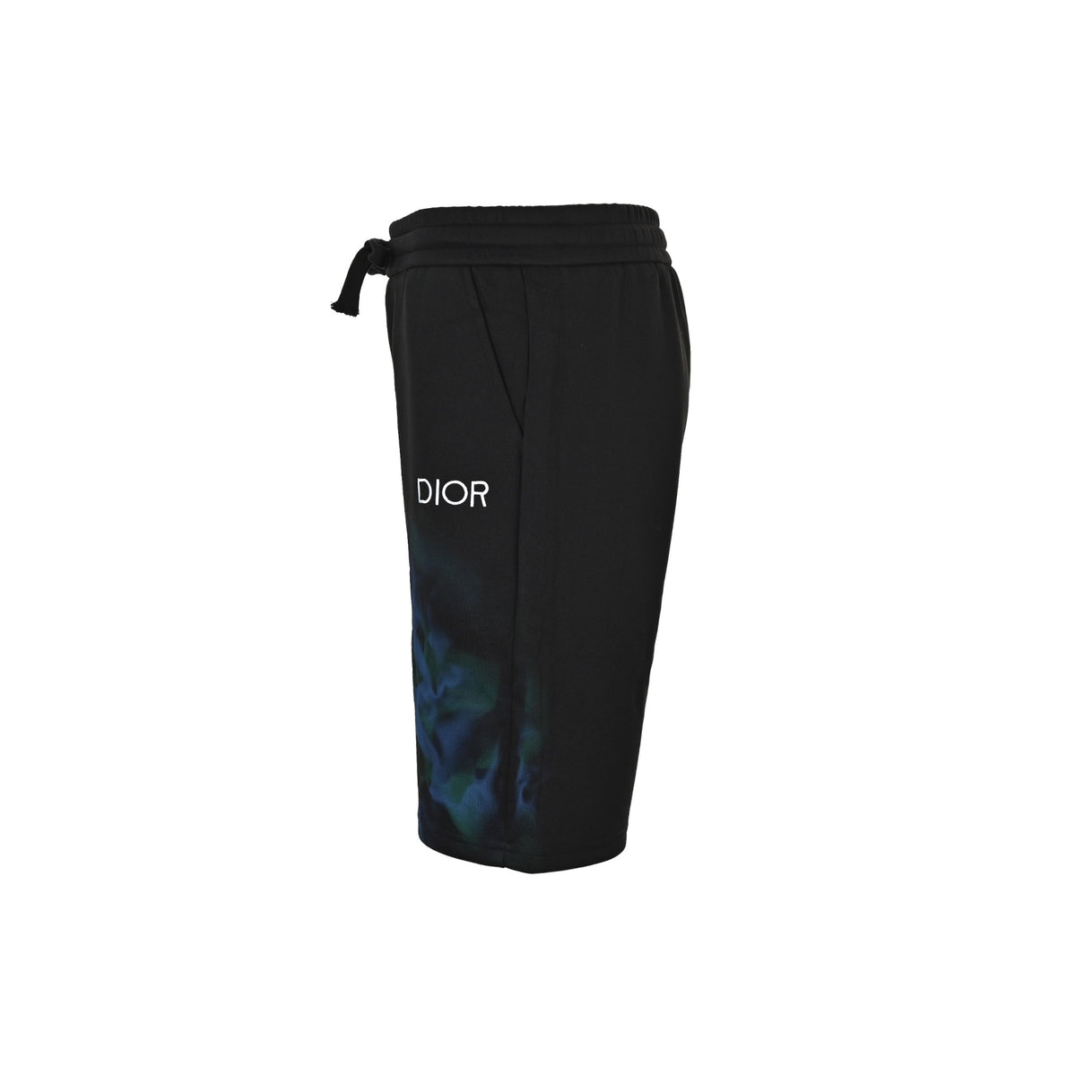 Dior smoke rendering print shorts
