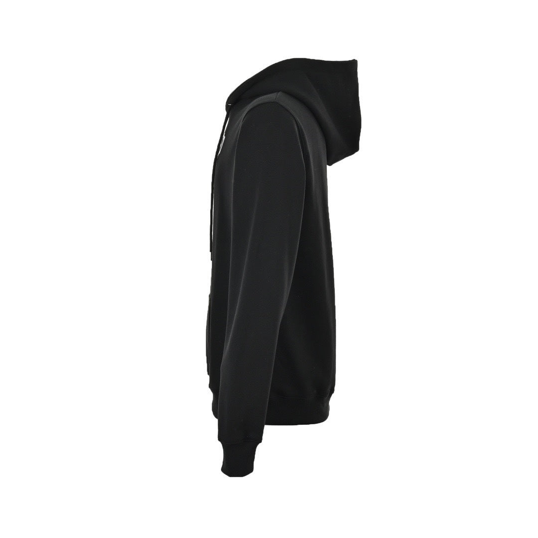 Dior 22Fw embroidered silver label hooded sweatshirt