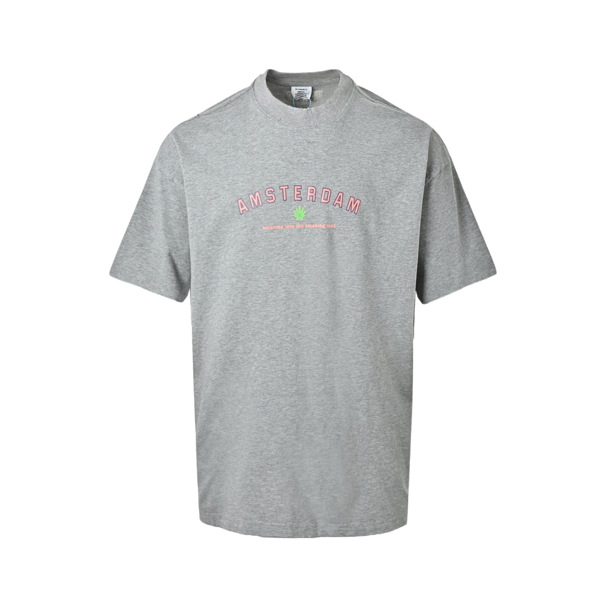VETEMENTS/Vite Meng VTM style colorful slogan logo short sleeves