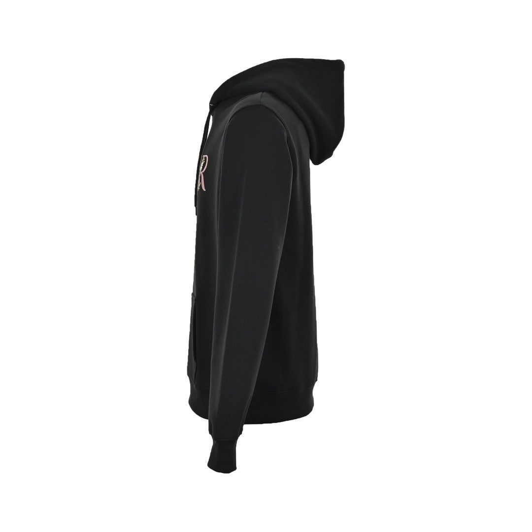 Dior 22Fw gradient floral letter embroidery hooded sweatshirt