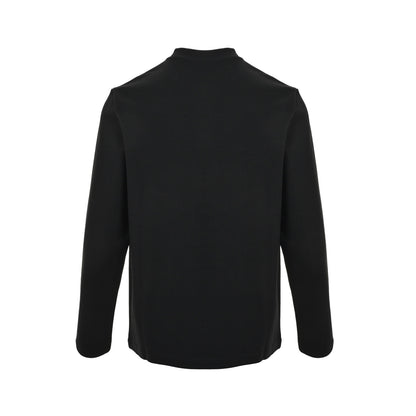 Loewe/Luo Yiwei 25Fw totem logo towel embroidered long-sleeved T-shirt