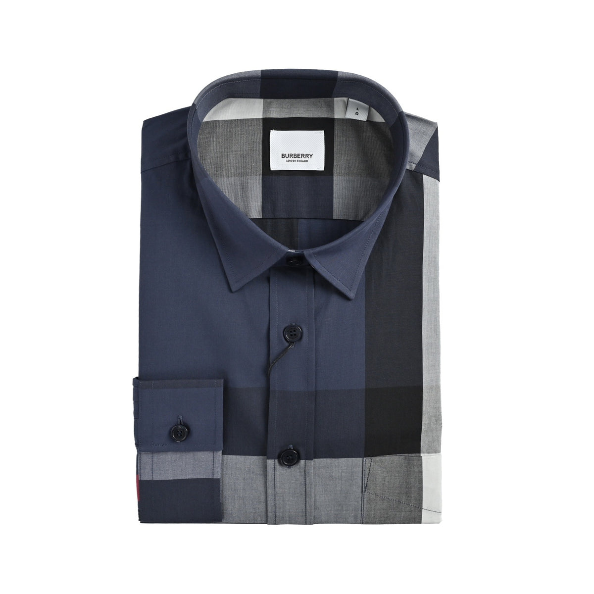 Burberry classic large plaid shirt