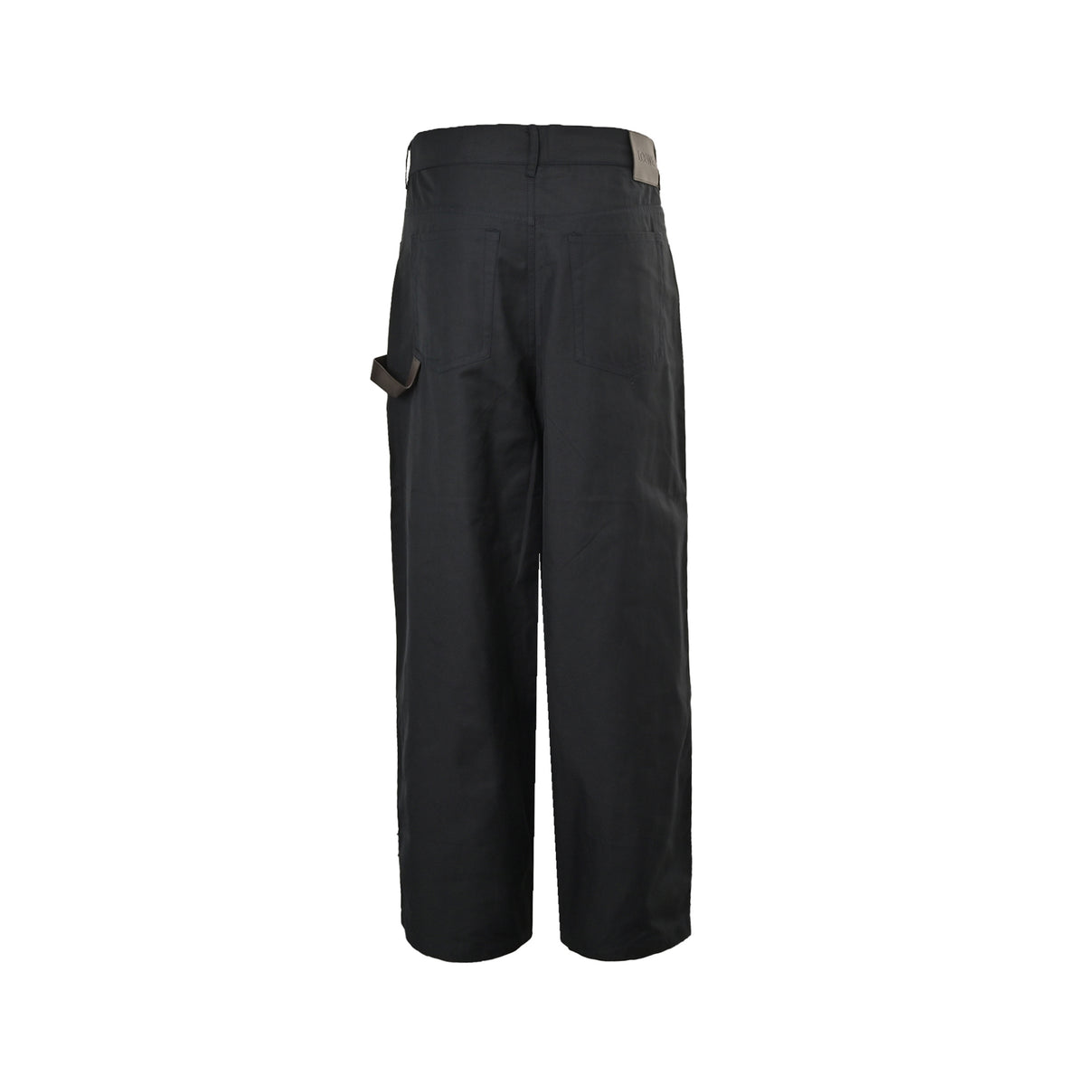 Loewe/Loewei small label cotton twill cargo trousers