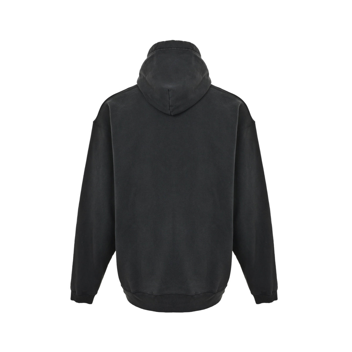 Balenciaga 26ss washed smoke print hooded sweatshirt