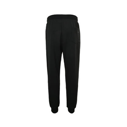 MLB dark logo letter embroidered fleece trousers