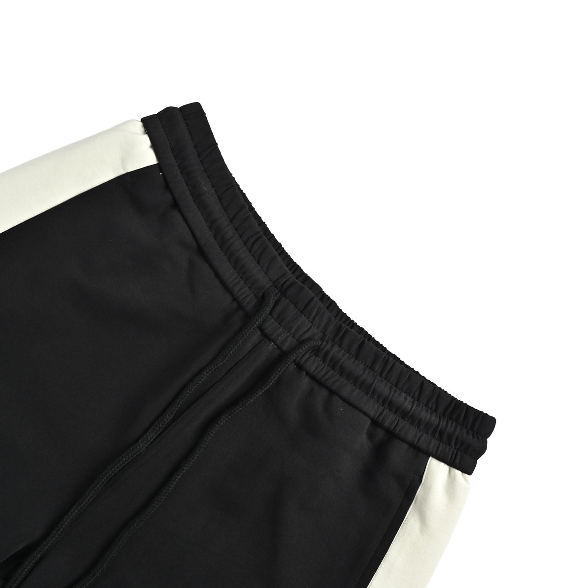 Dior shorts with contrasting color stitching and embossed logo on the side