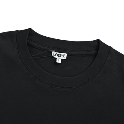 Loewe/Luo Yiwei pocket embossed logo logo short sleeves