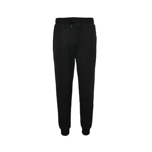 MLB dark logo letter embroidered fleece trousers
