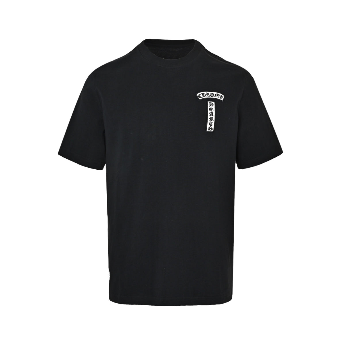 Chrome Hearts/Chrome Heart embroidered front and back round neck short sleeves