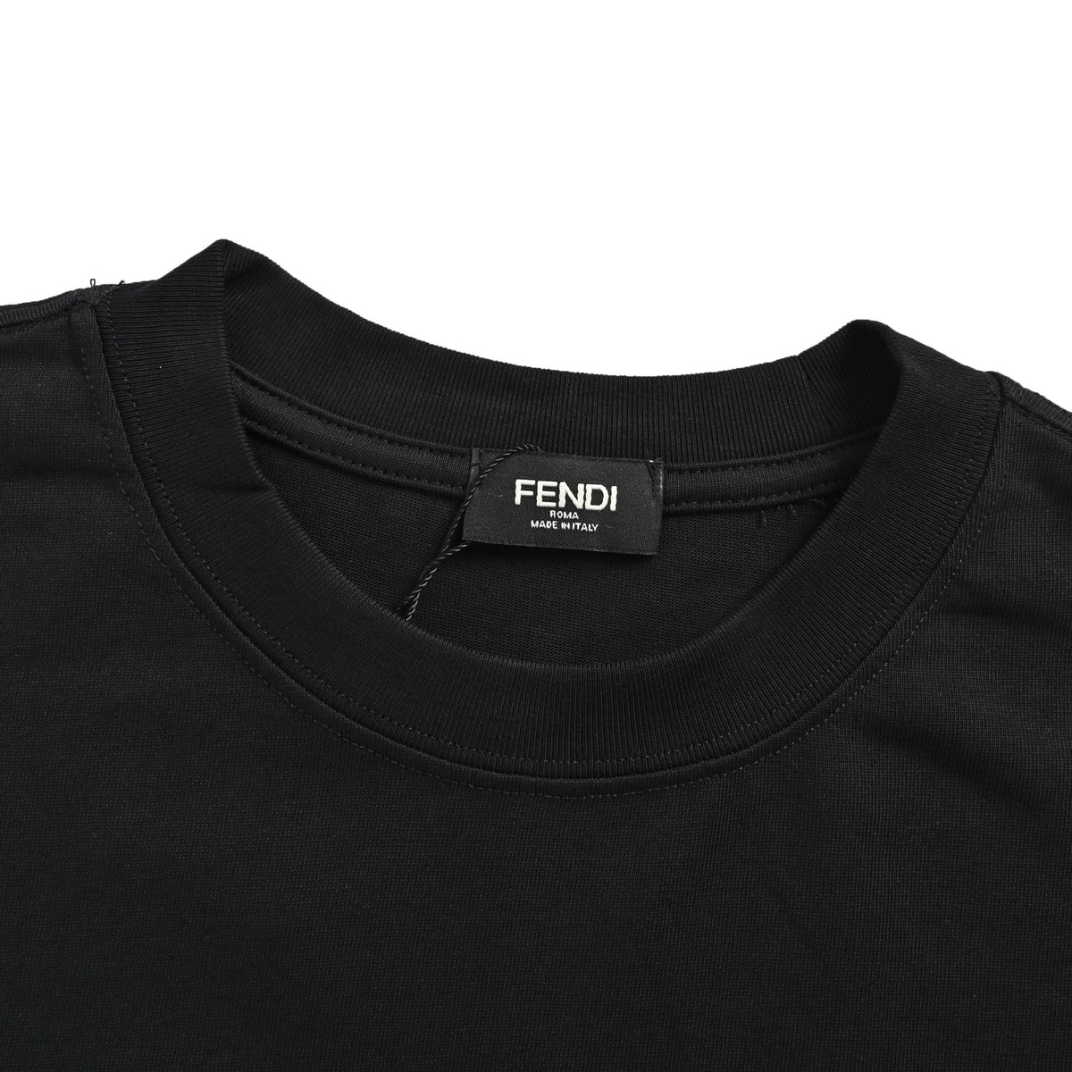 Fendi splash-ink monster FF printed short sleeves