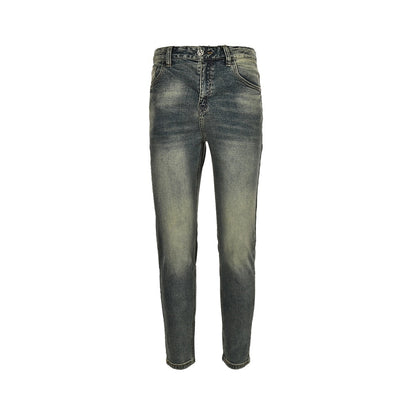 Louis Vuitton 24Fw back pocket splash lettering jeans