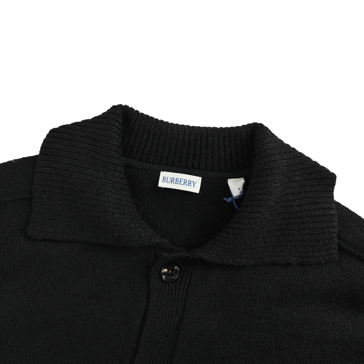 Burberry patch war horse cashmere sweater cardigan
