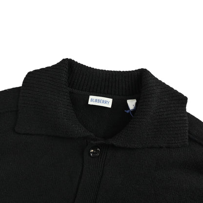 Burberry patch war horse cashmere sweater cardigan
