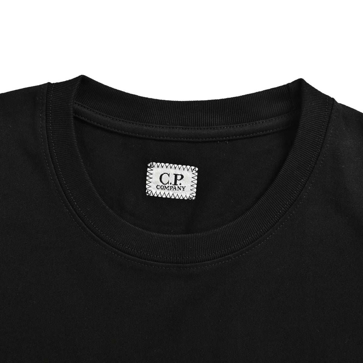 C.P. Company CP classic small logo embroidered short sleeves