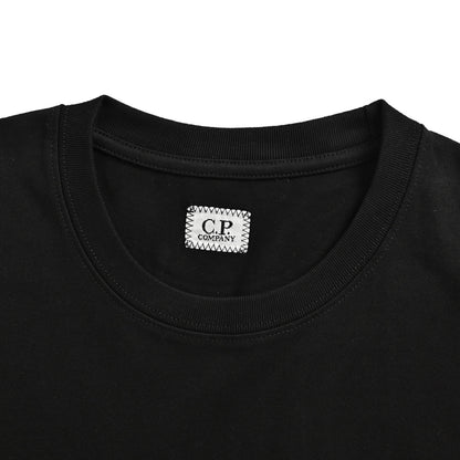 C.P. Company CP classic small logo embroidered short sleeves