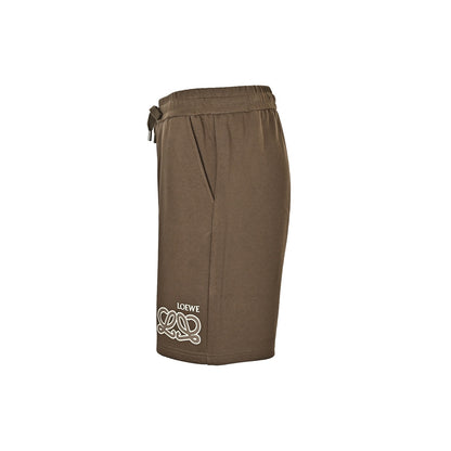 Loewe/Luo Yiwei 26ss half logo printed shorts