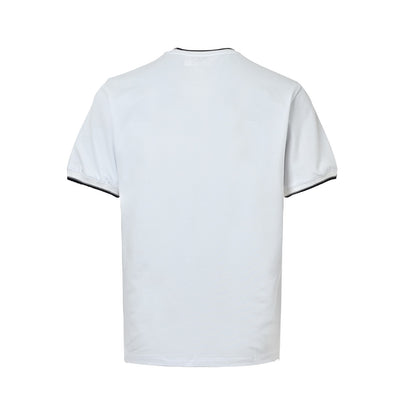 Ralph Lauren pony embroidery contrast rib short sleeves