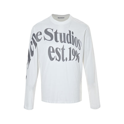 Acne Studios large print long sleeve T-shirt