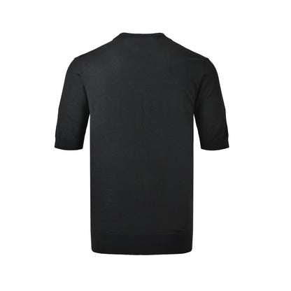 Prada letter jacquard knitted short sleeves
