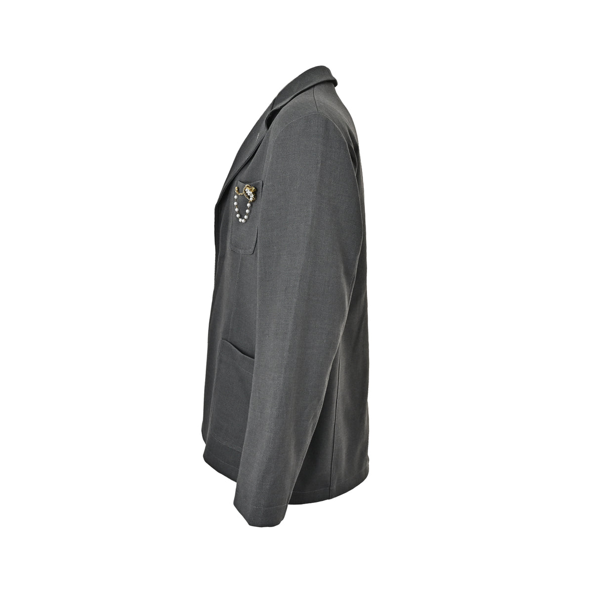 Louis Vuitton 26ss chain wool suit