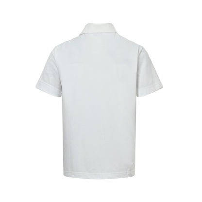 Burberry 25ss War Horse Logo Embroidered Polo Short Sleeve