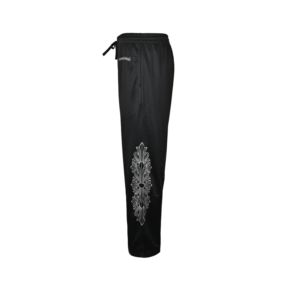 Chrome Hearts/Chrome Heart Glitter Sanskrit Hockey Mesh Pants