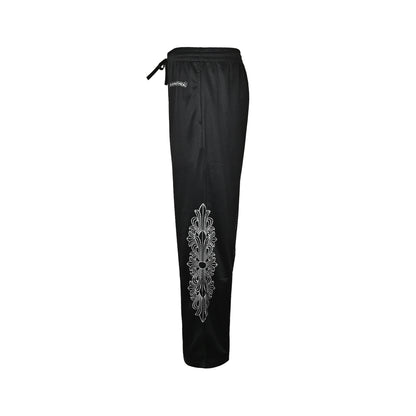 Chrome Hearts/Chrome Heart Glitter Sanskrit Hockey Mesh Pants