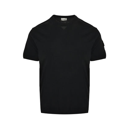 Moncler/Meng Mouth Mulberry Silk Armband Knitted Short Sleeves